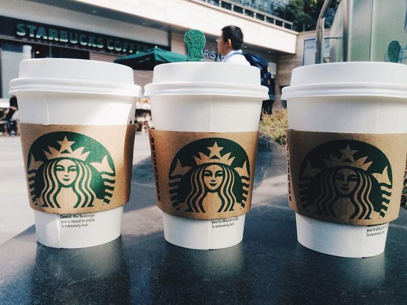Starbucks Cloud Reusable Cold Cups With Straw/hot Cup With Lid and