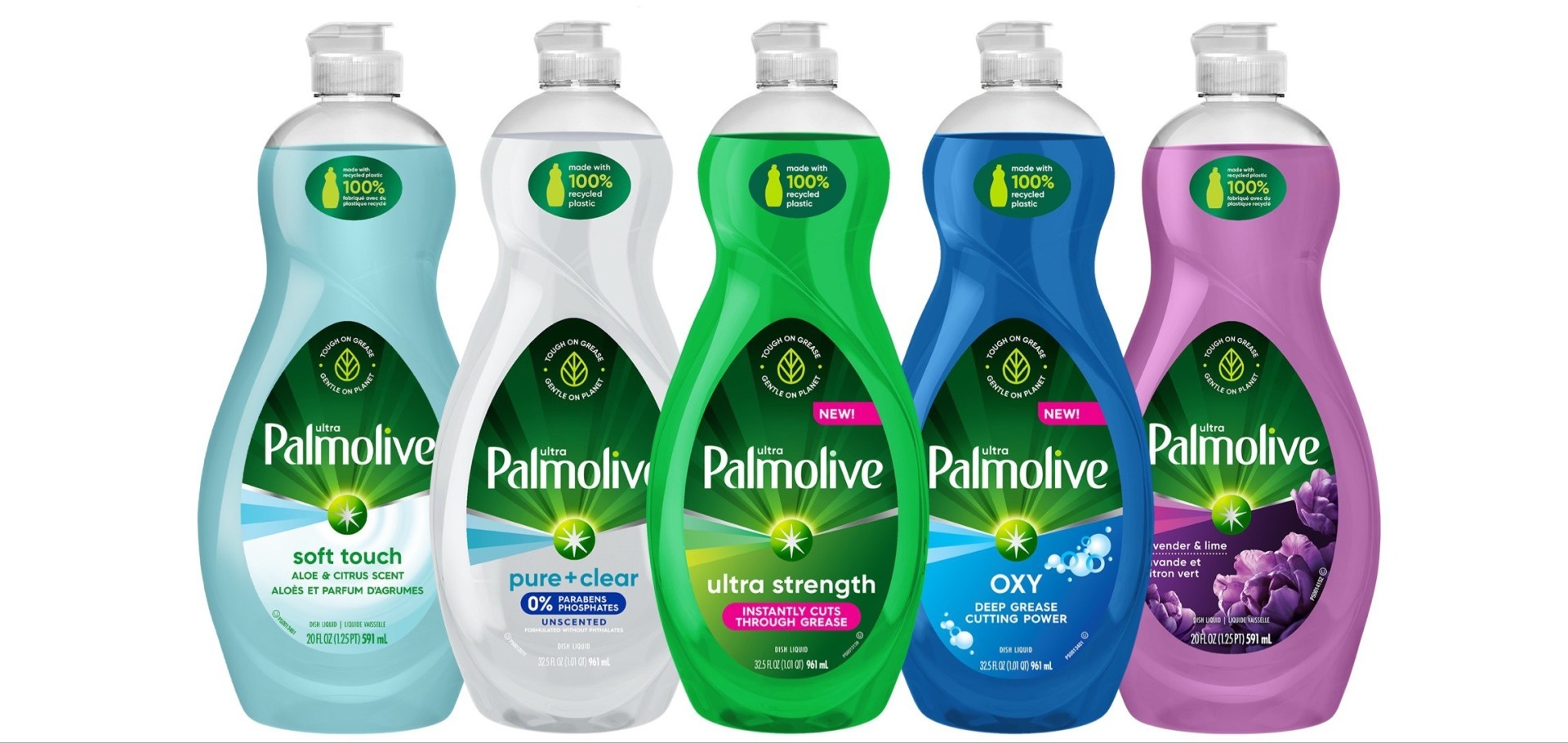 Colgate-Palmolive relaunches Ultra dish soap in PCR bottles