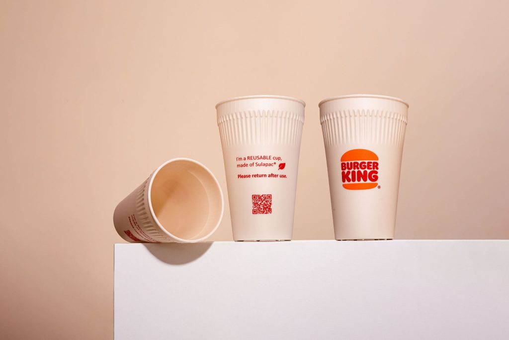 Sulapac recyclable cups